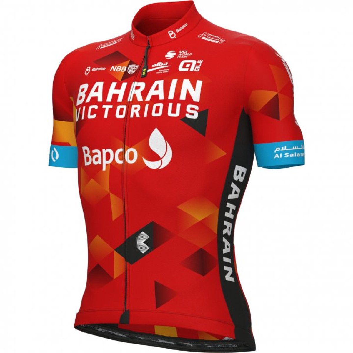 Ale Bahrain Victorious Fietsshirt Korte Mouw