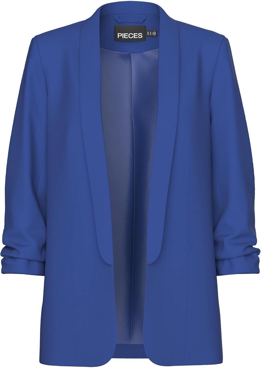 Dames Blazer 3/4 Mouwen - Blauwe Jas voor een Stijlvolle Look