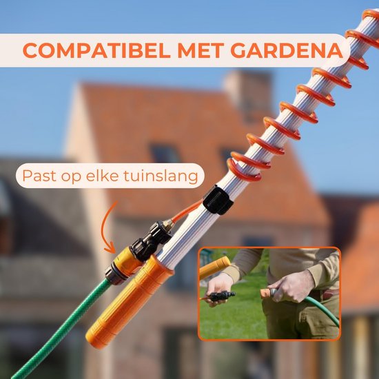 Auto-Achteruitkijkspiegelwisser, Telescopisch Automatische Spiegelwisserreiniger met 98cm Lange Stang Anti-Mist Oprolbaar Automatische Spiegelwisser voor Spiegelglas Regenwater Nevel (Zwart