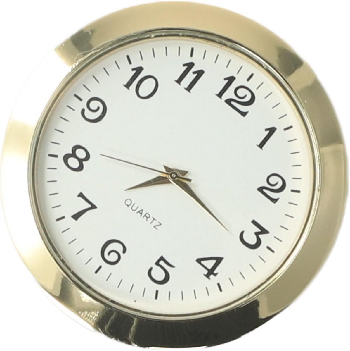 55mm Quartz Klokmechanisme Inzetstuk Stil Wandklok Uurwerk met Arabische Cijfers voor Knutsels