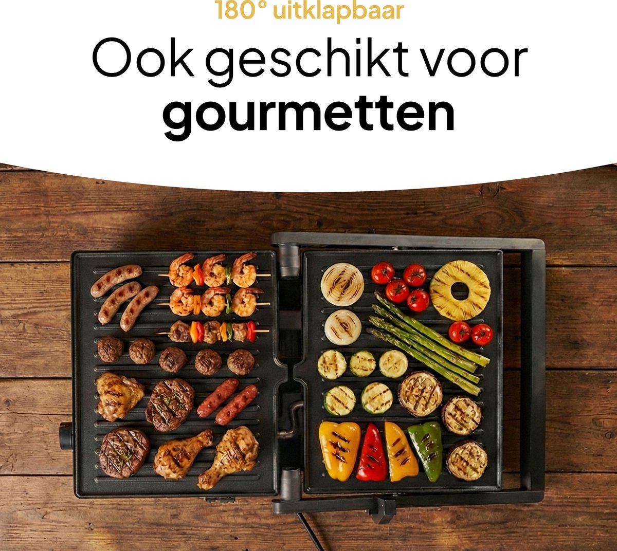Tosti Contactgrill XXL 2000W thumbnail 4