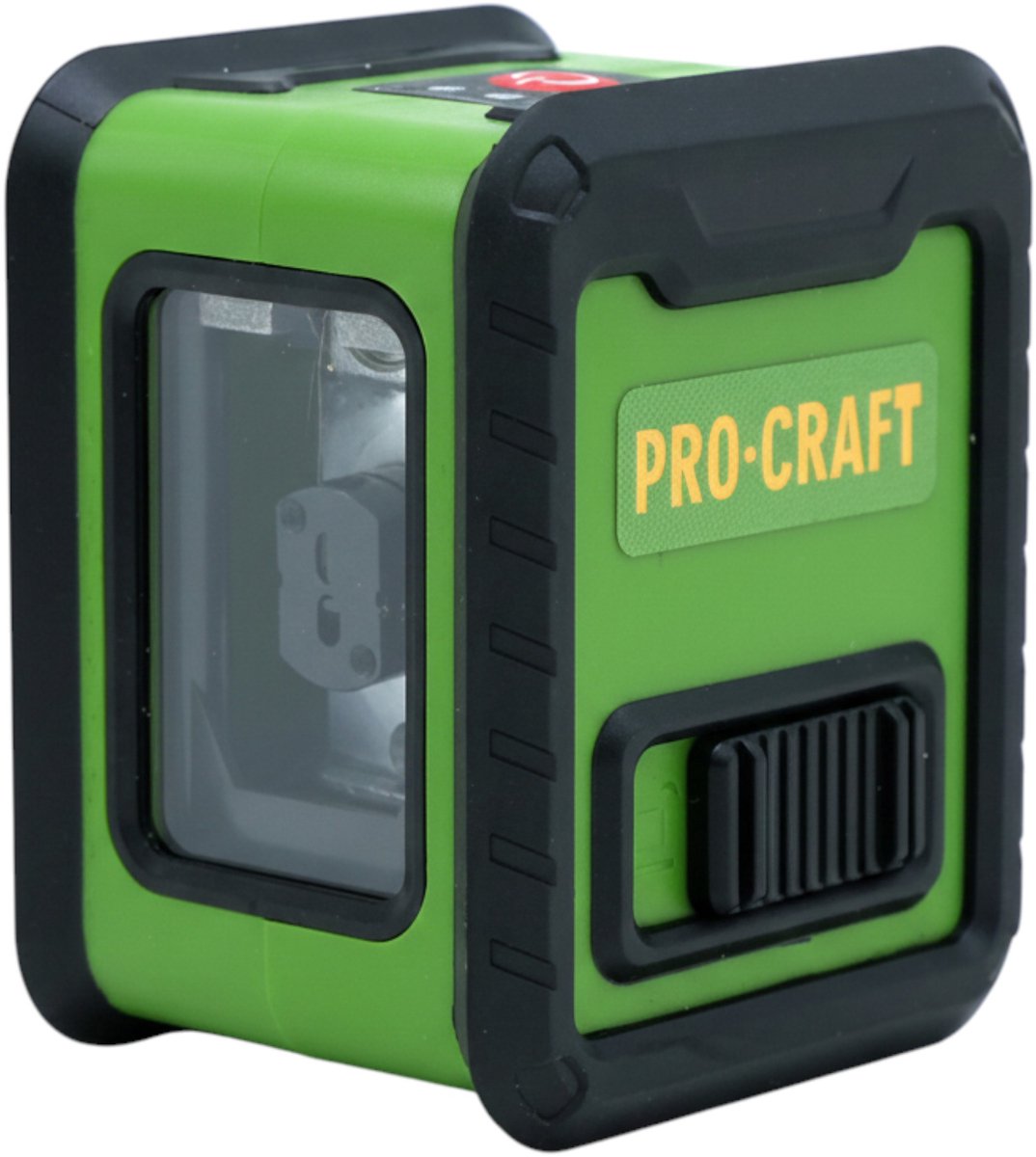 Procraft LE-2D lijn-/kruislijnlaser 10 m groen zelfnivellerend incl. 3x 1,5 V AAA-batterij
