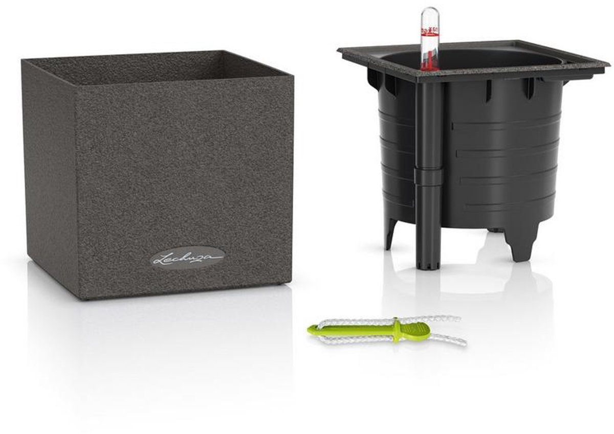 Lechuza Canto Stone 14 - Planter - with removable inner pot