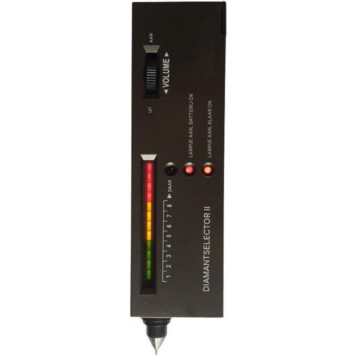 GELLDG Diamanttester - Draagbare diamanttester - Diamantidentificator - Geschikt voor diamanten, saffieren, robijnen, kristallen, agaten, jade en andere edelstenen