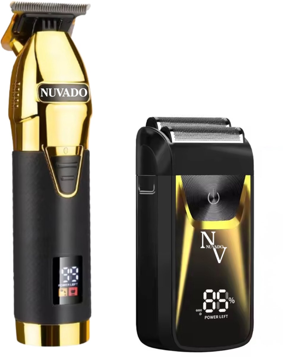 Nuvado Foil Shaver & Baardtrimmer Pakket - Elektrisch - Nuvado - €57,95