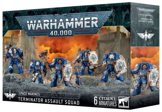 Warhammer 40K – Space Marines - Terminator Assault Squad (48-34)