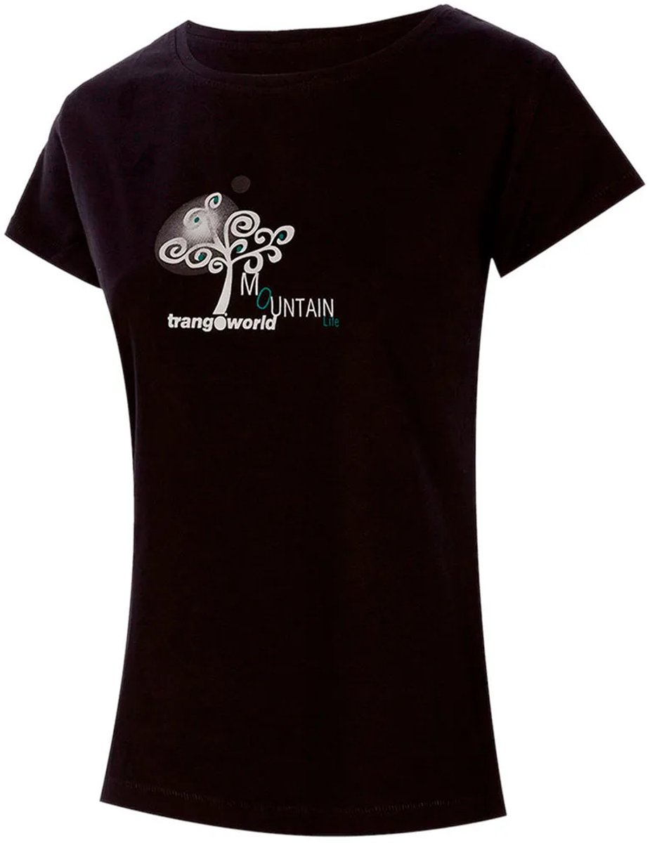 Trangoworld Tignes T-shirt Met Korte Mouwen Vrouw Zwart