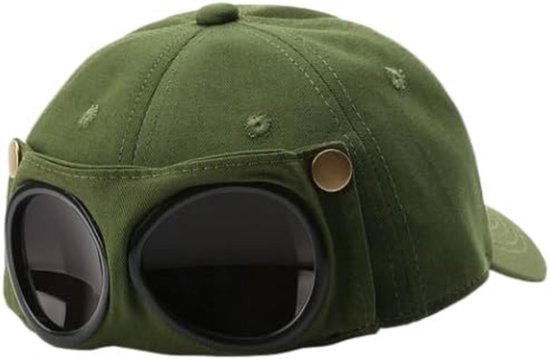 Lunettes de soleil avec casquette - Casquette de baseball Duckbill pour hommes - Protection solaire trendy pour printemps et été - Accessoire 2-en-1