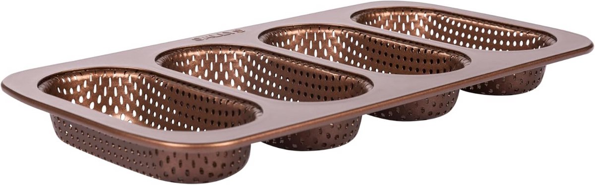 Set van 4 Mini Stokbrood Bakvorm voor Krokante Baguettes