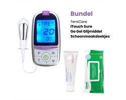 TensCare - Bundel iTouch Sure + Glijmiddel + Schoonmaakdoekjes | Bekkenbodemtrainer | Pelvic Floor Trainer | Behandeling van Incontinentie | glijmiddel | glijmiddel waterbasis | desinfectiedoekjes |