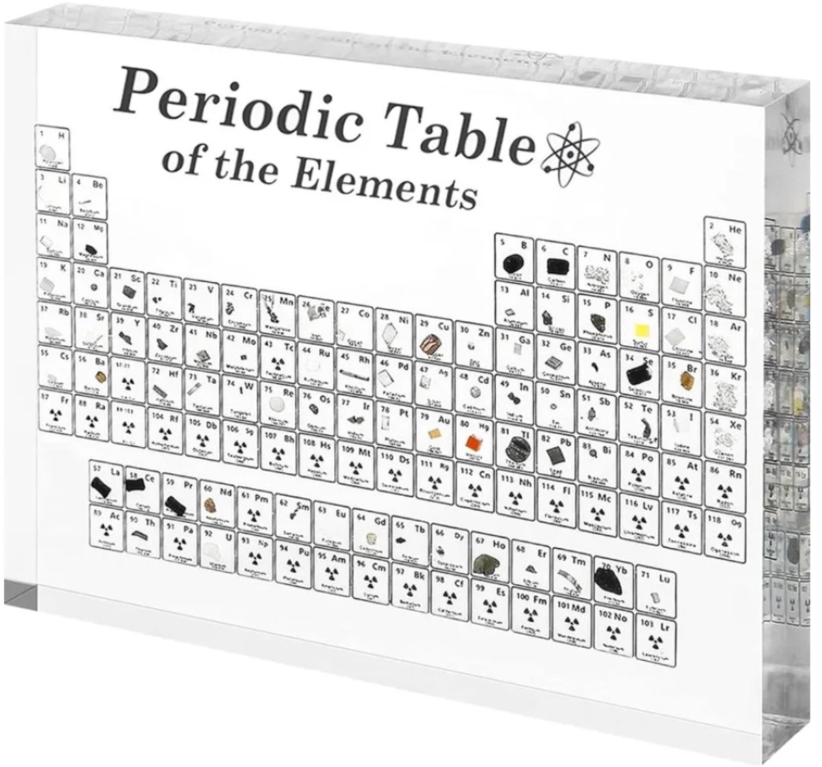Periodiek Systeem der Elementen - Scheikunde - Chemie - Acrylic - Periodic Table - Natuurkunde