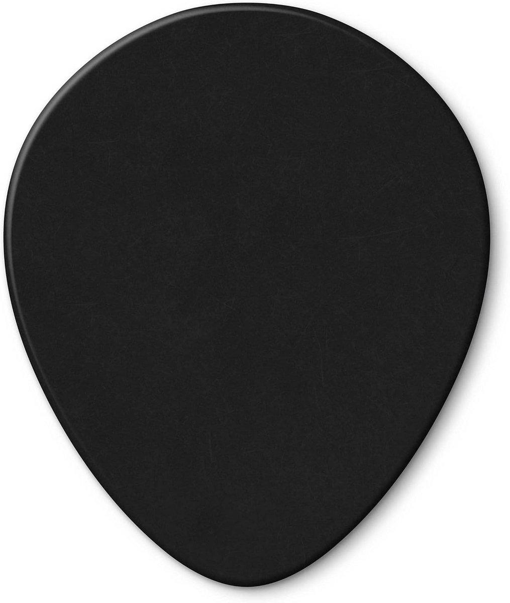 Muziekinstrument Plectrums Set - Celluloid Druppelvorm Medium Zwart 12 Stuks
