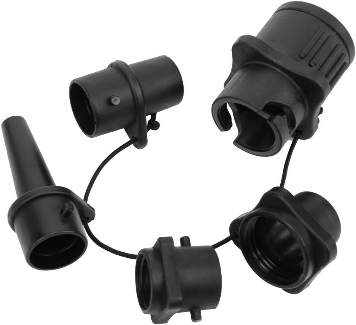 Universele Luchtventiel Adapter voor Kajak, Opblaasboot en Surfplank - Lekvrije Pompconnector