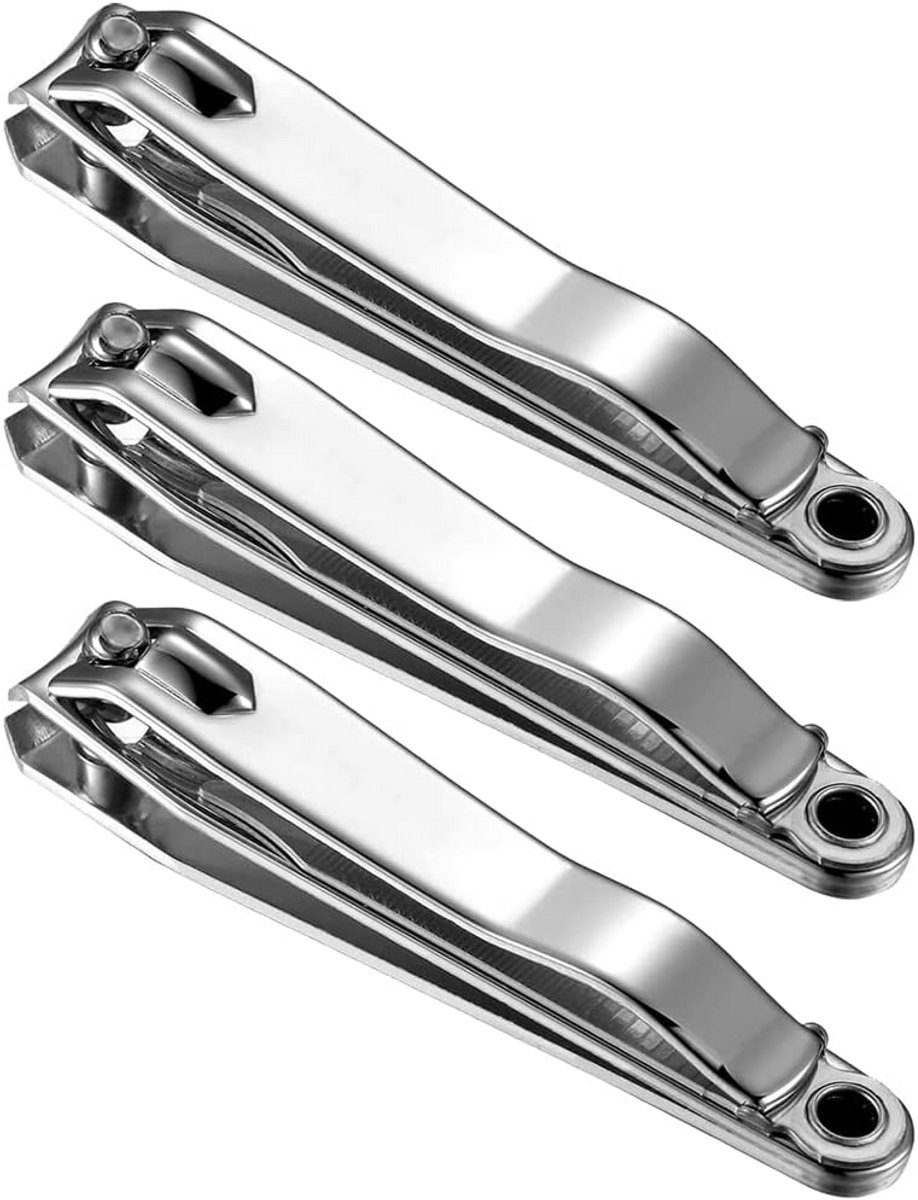 Nagelknipper Set 3-Pack met Nagelvijl voor Hand- en Teennagels
