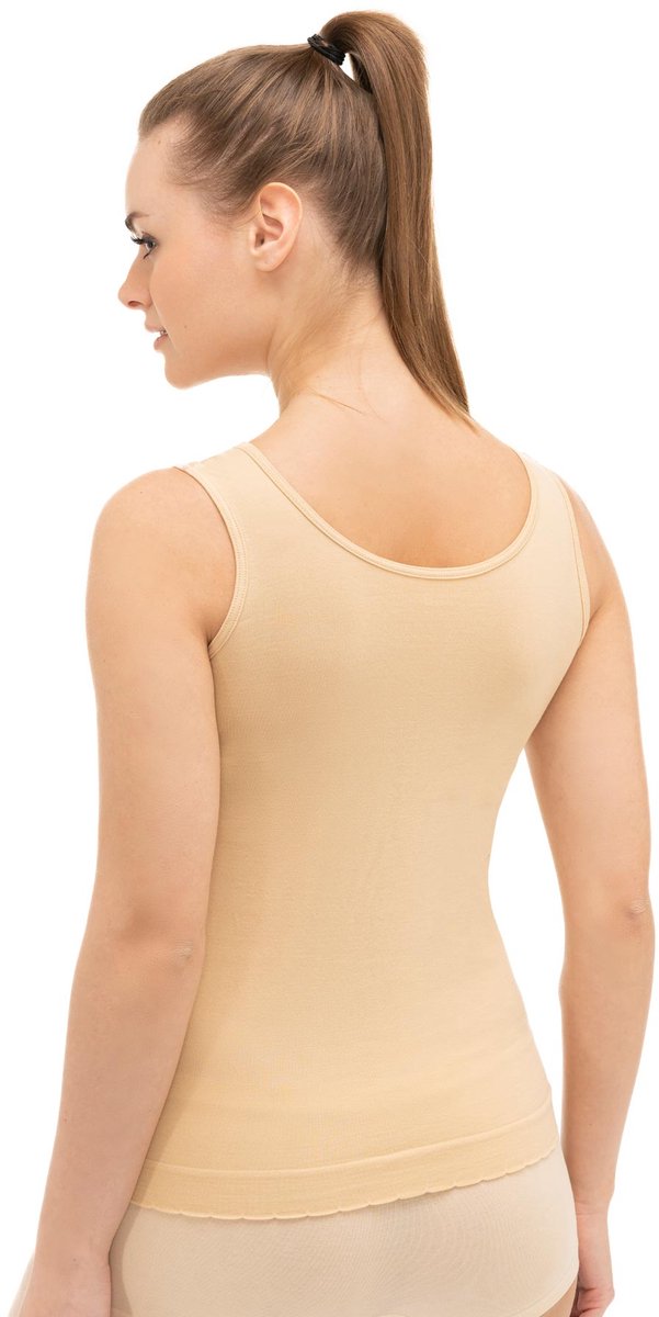 Covert Womens Invisible Nude Undershirt Fine Cotton Xxs Xxl Oeko Tex 100 Certified