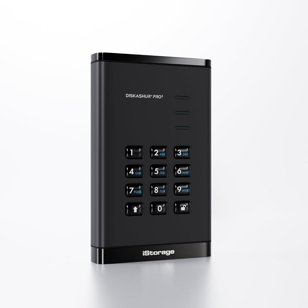 Beveiligde Draagbare Externe Harde Schijf met Hardware-encryptie en Pin-toegang IP56