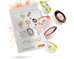IT'SGOOD Flavor Pods - Geurwater Pods - Geurwater Drinkfles – Fruit Flavors – Drink Up & Breathe the Air of Taste - Zonder Suiker - 5 water aroma's - citroen, sinaasappel, watermeloen, appel, cola