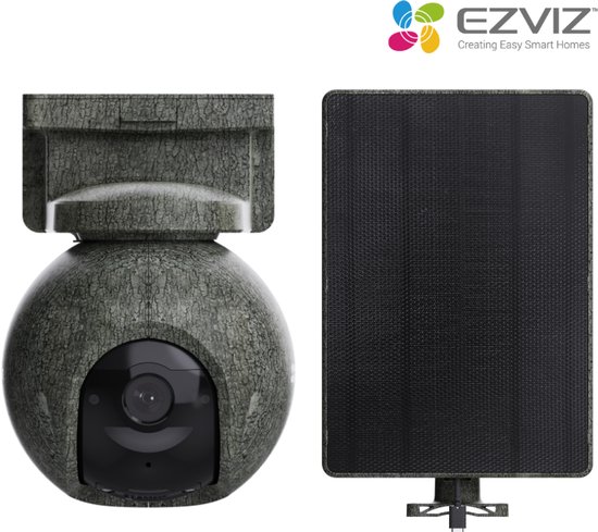 EZVIZ EB8 Pro 4G Ranger Kit - 4K Beveiligingscamera Buiten - 8W Zonnepaneel - 360° Draaibaar - 4G & Dual-Band WiFi - Slimme Detectie - Google Assistant & Amazon Alexa - IP65 — afbeelding 5