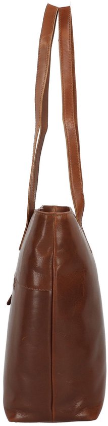 Sac cabas Vintage Greenburry XXL en Cuir 47 cm Compartiment pour ordinateur portable