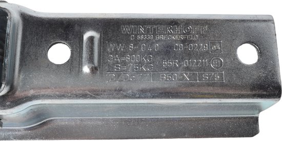 Winterhoff WW8-D40 - koker 40 mm - 800 kg - ongeremde koppeling van Winterhoff — afbeelding 3
