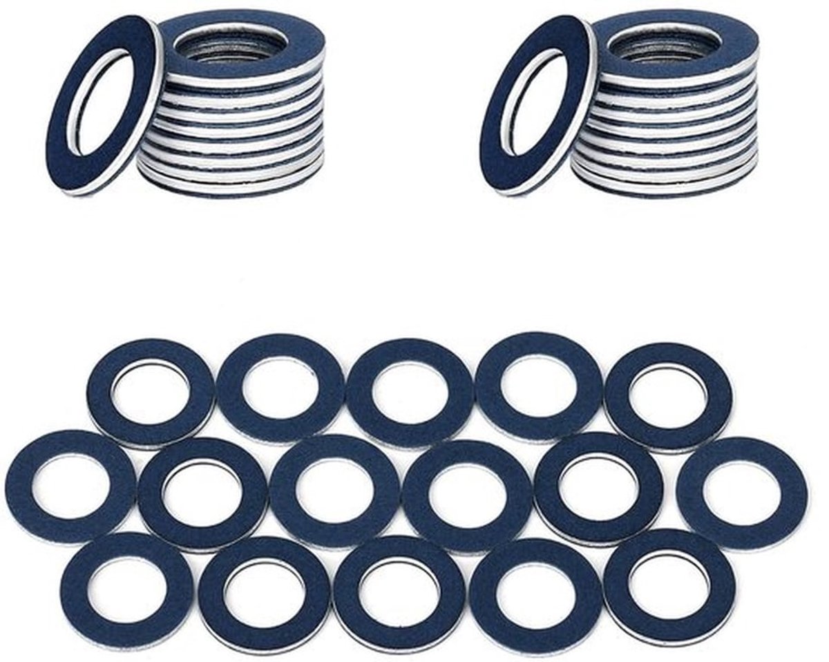 15 Stuks Olie Afvoerplug Pakking 12mm Aluminium - Toyota - Lexus - Scion