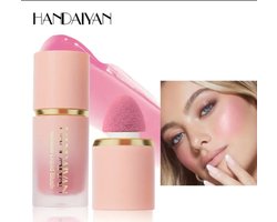 Blush (mystery Stijl #01) Voor Wangen, Vloeibare Rouge Nieuwe Schattige Blusher Natuurlijke Langdurige Reparatie Waterdichte Make-Up Dagelijkse Schoonheidscosmetica.