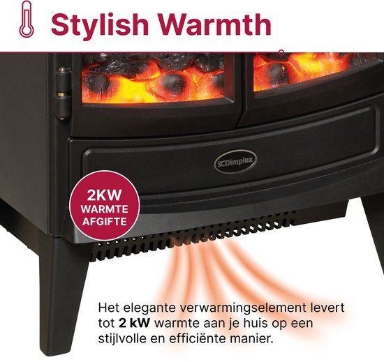 Dimplex Springborne Sfeerhaard Elektrisch - Vrijstaande Elektrische ...
