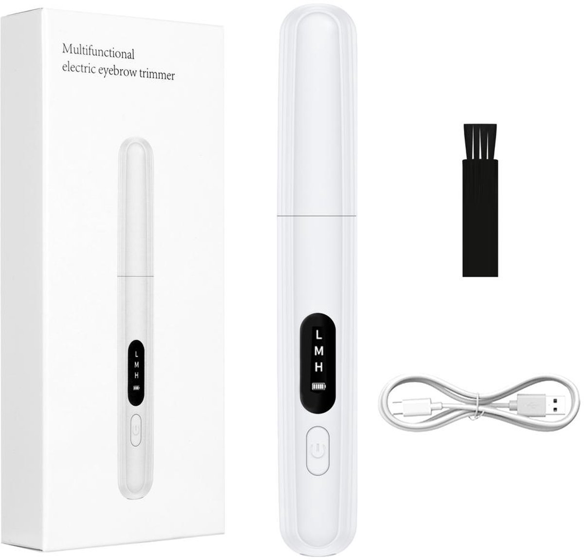 Elektrische Wenkbrauw Trimmer voor Vrouwen – Bikinitrimmer – Gezicht Ontharing – Oplaadbare Mini Trimmer voor Gezicht en Body – 1 Stuks