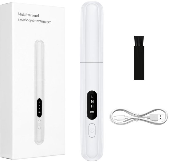 Elektrische Wenkbrauw Trimmer voor Vrouwen – Bikinitrimmer – Gezicht Ontharing – Oplaadbare Mini Trimmer voor Gezicht en Body – 1 Stuks