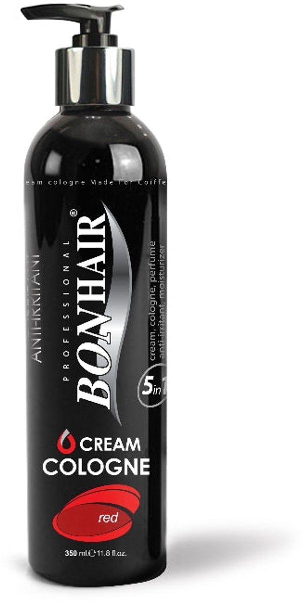 Bonhair Cream Cologne 5 In 1 Red - 1 Stuks