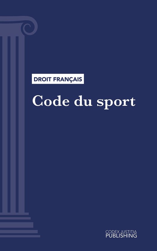 Code du sport - cover