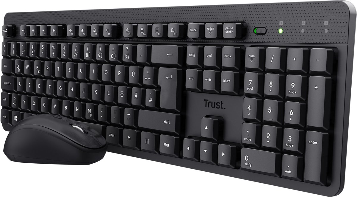 Toetsenbord en muis trust tkm-360 draadloos zwart