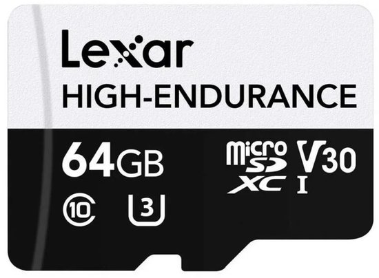 Lexar High-Endurance 64 GB MicroSDXC UHS-I Klasse 10 — afbeelding 5