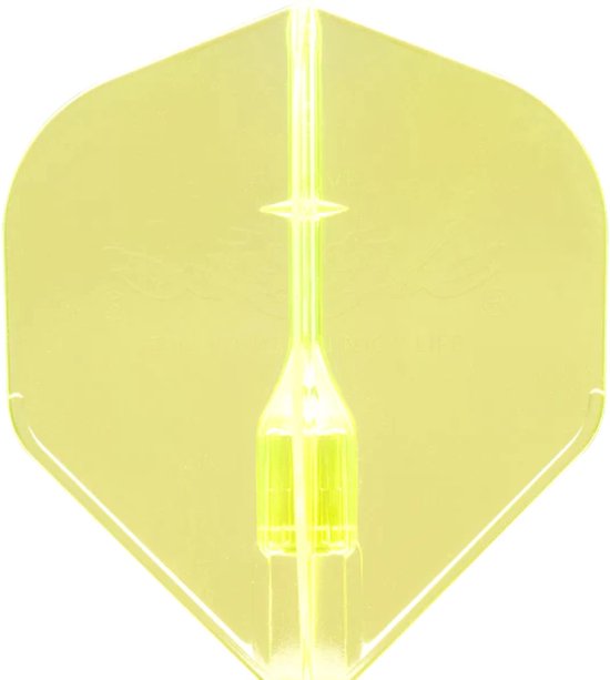 L-Style Fantom EZ L1 Standard Neon Yellow - Dart Flights van L-Style — afbeelding 2