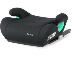 Mooiys Aero Zitverhoger ISOFIX i-Size - Autostoel Booster - zwart