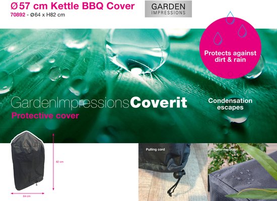 Garden Impressions Coverit BBQ hoes Ø64xH82 cm