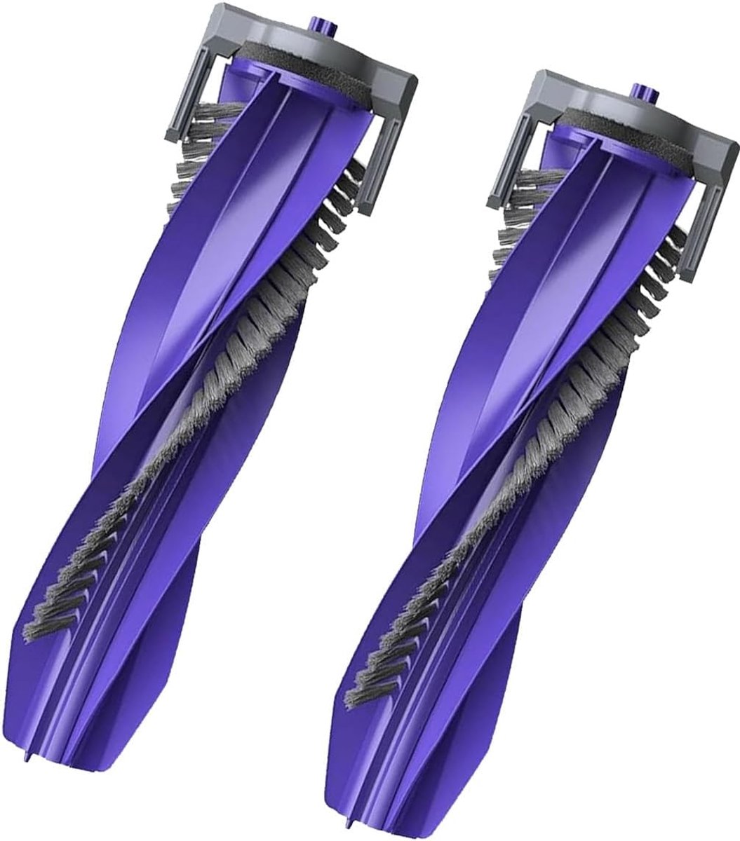 2-pack Vervangende borstelrollen - geschikt voor Narwal Freo Z Ultra - Freo Z10 - Freo Pro - Freo X Plus robotstofzuiger - met anti-klitfunctie
