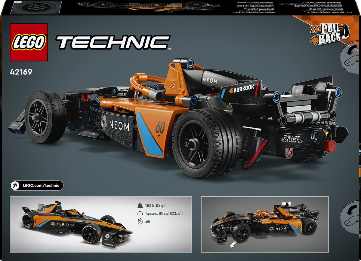 LEGO Technic NEOM McLaren Formula E racewagen - 42169 — afbeelding 18