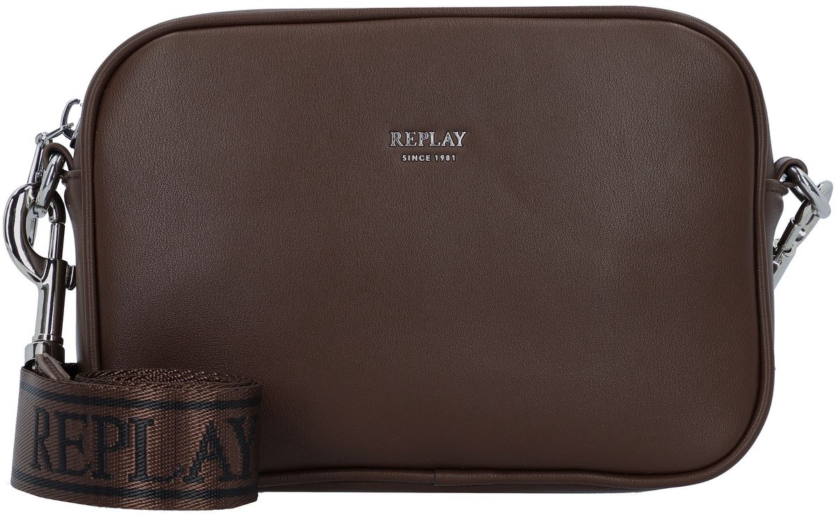 REPLAY Schoudertas Crossbody Bag Java Bruine
