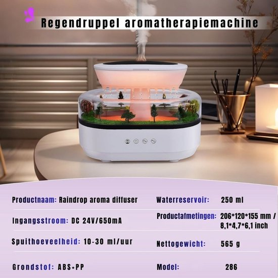 RWB® Witte Ruis Machine - White Noice Machine - White Noice - 250ml - Wit van Merkloos — afbeelding 2