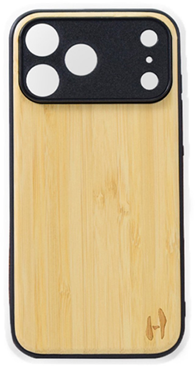 Houten TPU case, iPhone 17 Pro Bamboe