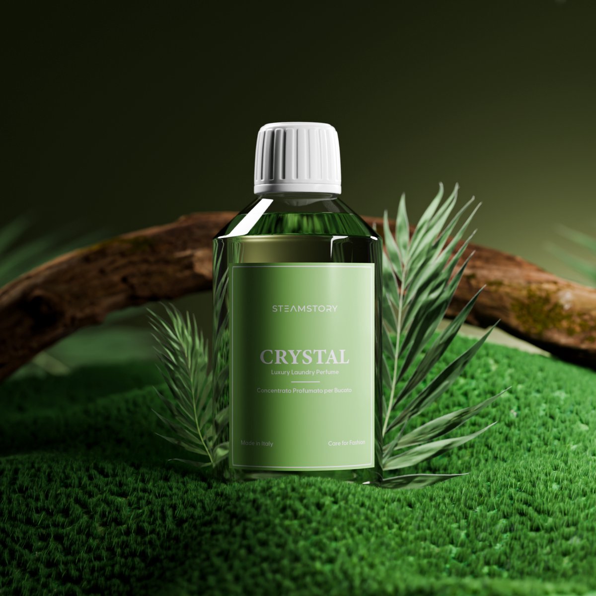 Steamstory Luxe Wasparfum Crystal - Tonkaboon, cederhout en een poederige muskus 250ml thumbnail 4