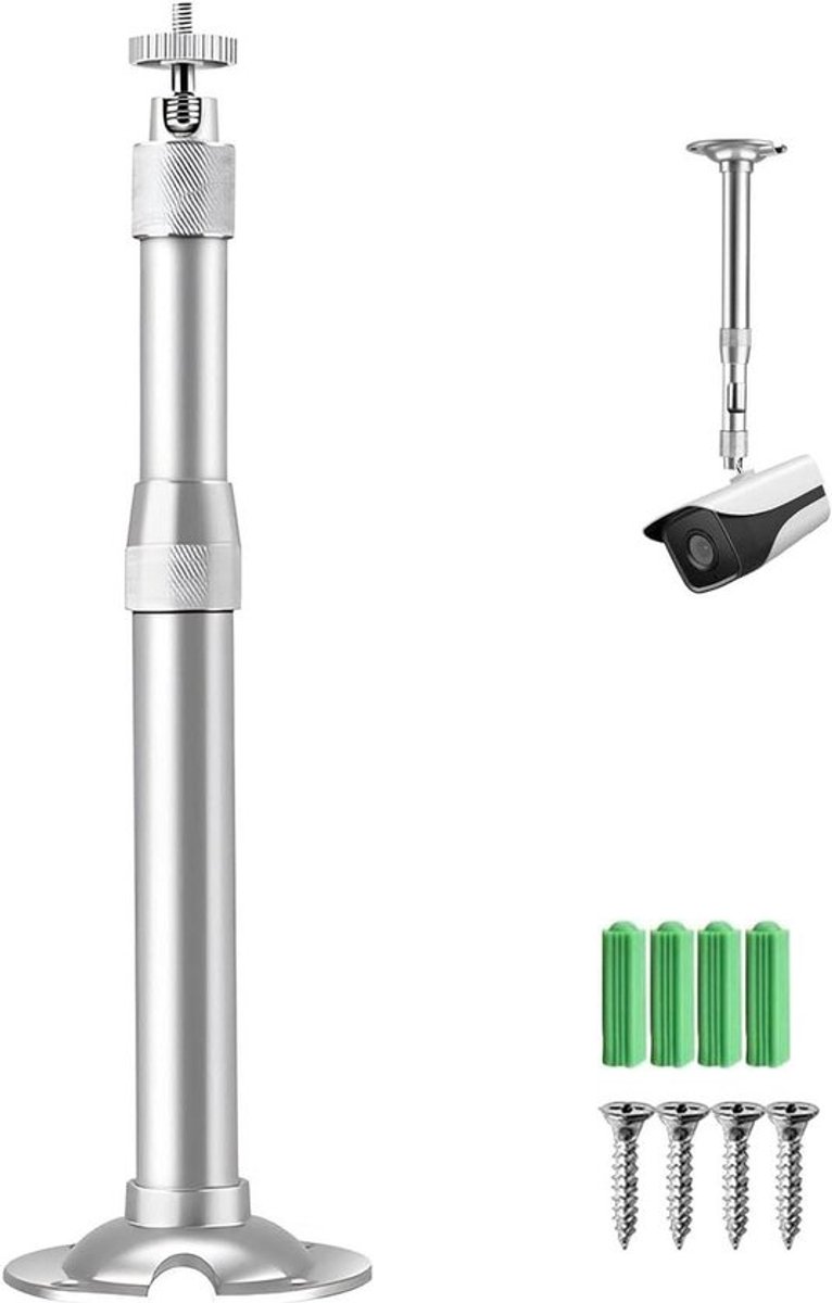 Projectorhouder plafondbeugel universeel met verlengstang tot 5 kg geschikt voor wandmontage 20-40 cm