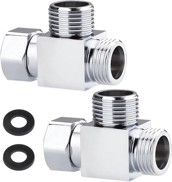 Tapkraan met T-hendel chroom / messing - ✓Snelle levering uit eigen voorraad ✓Scherpe Prijzen ✓Beregeningsspecialist