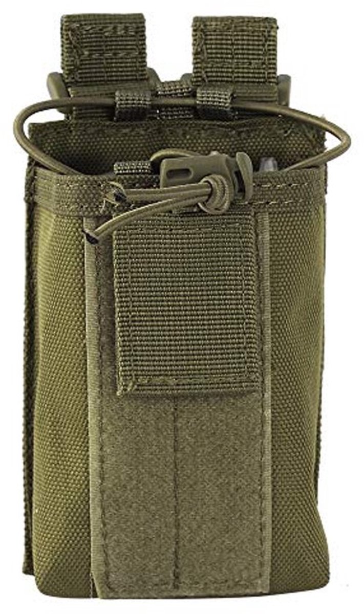 Radio Pouch - Walkie Talkies Houder - 1000D Nylon - Groen