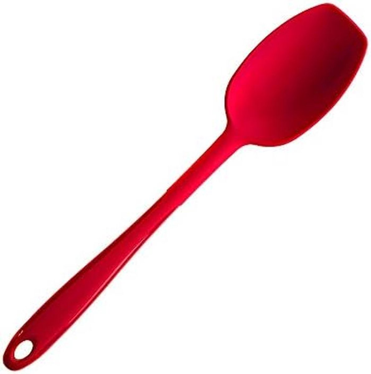 Duurzame Siliconen Sauslepel 30 cm Rood
