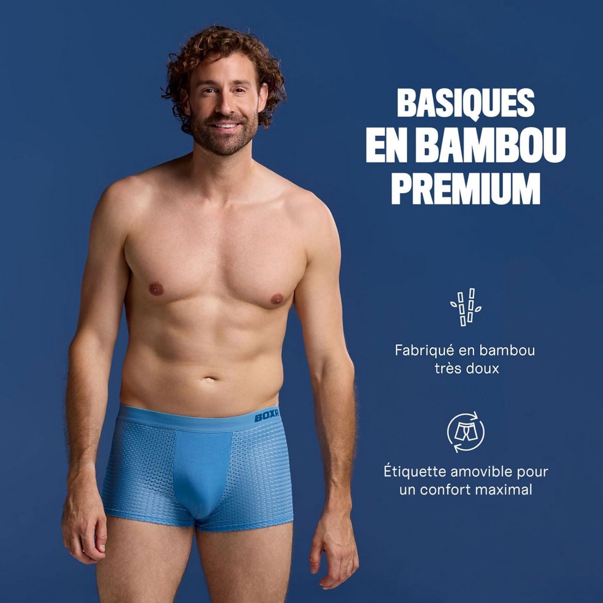 Set van 4 bamboe boxershorts - Zijdezacht, ademend, thermoregulerend, milieuvriendelijk (S-3XL)