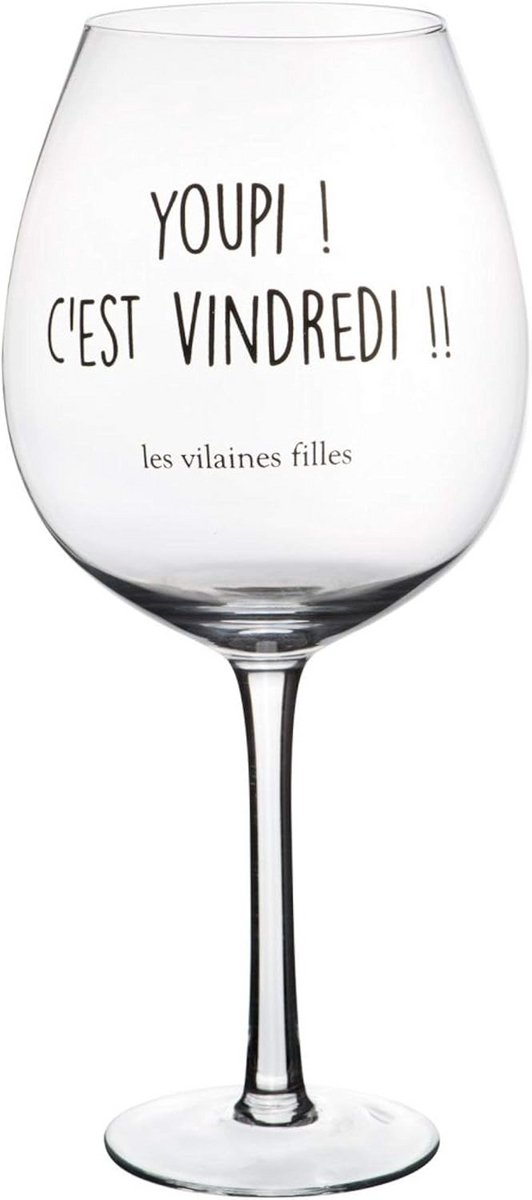 Transparant Wijnglas voor Meisjes - Leuk Kinderglas