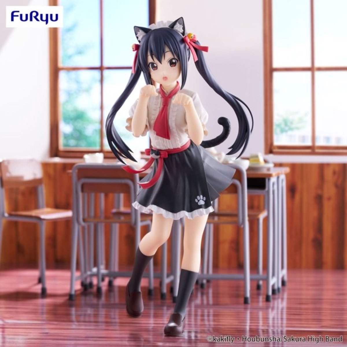 Furyu K-On! Trio-Try-iT PVC Statue Azusa Nakano 21 cm Multi