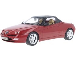 Alfa Romeo Spider 1999 Proteo Rood Model 1/18 Norev 187854